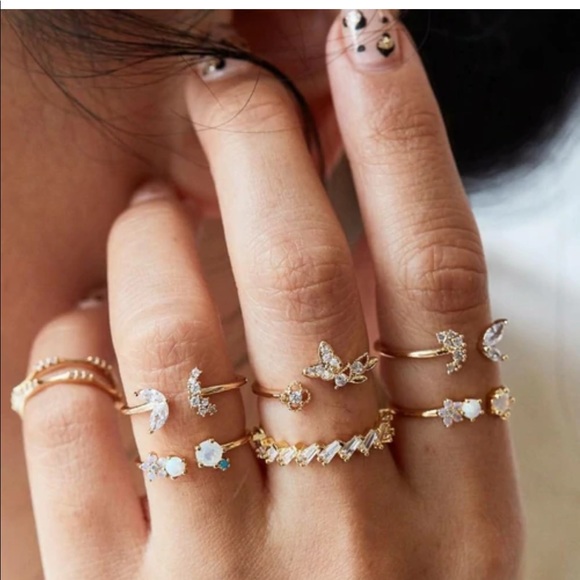 Bohemian ring set from Lumination - Picture 1 of 2